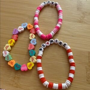 Colorful Beaded Kids Bracelet Set